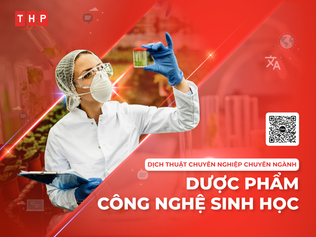 Dịch thuật chuyên ngành công nghệ sinh học tại Tâm Hòa Phát