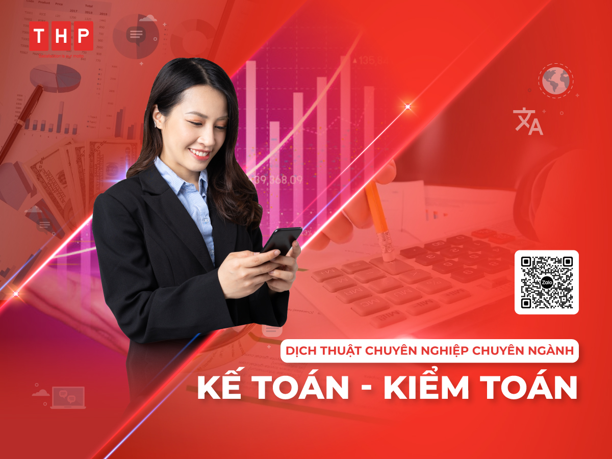 Dịch thuật chuyên ngành kế toán, kiểm toán tại Tâm Hòa Phát