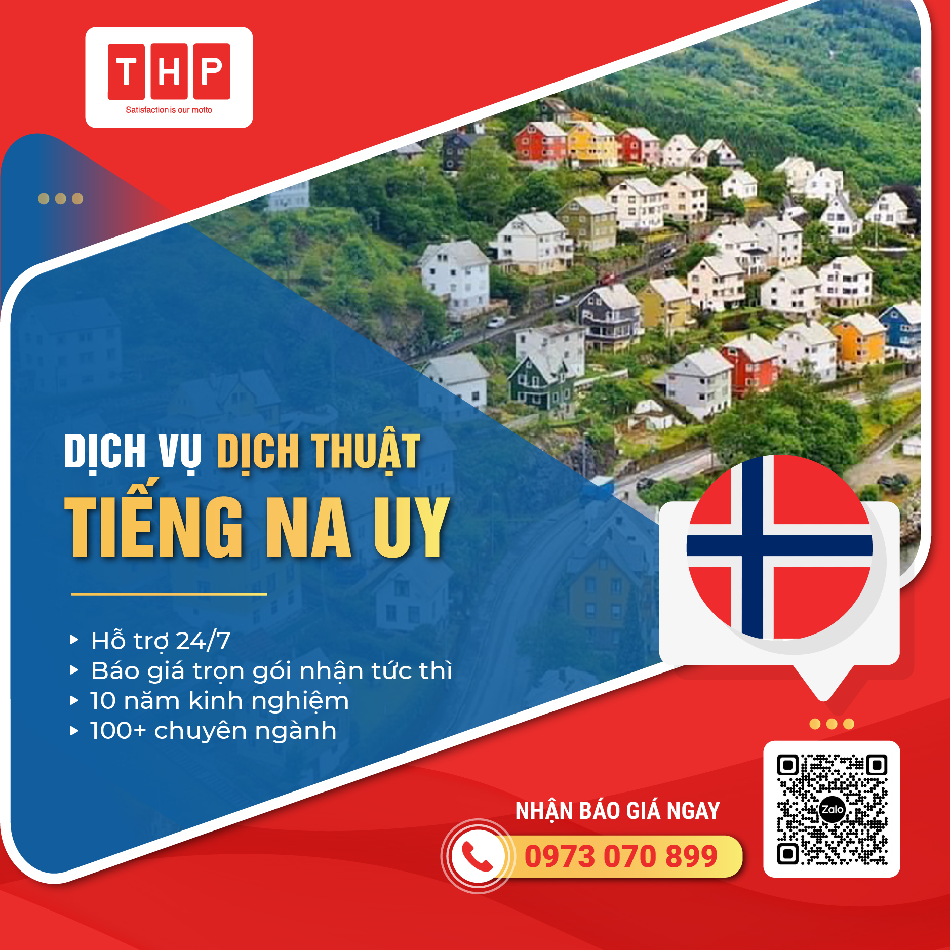 Biên dịch Tiếng Na Uy chuyên nghiệp chất lượng nhiều chuyên ngành