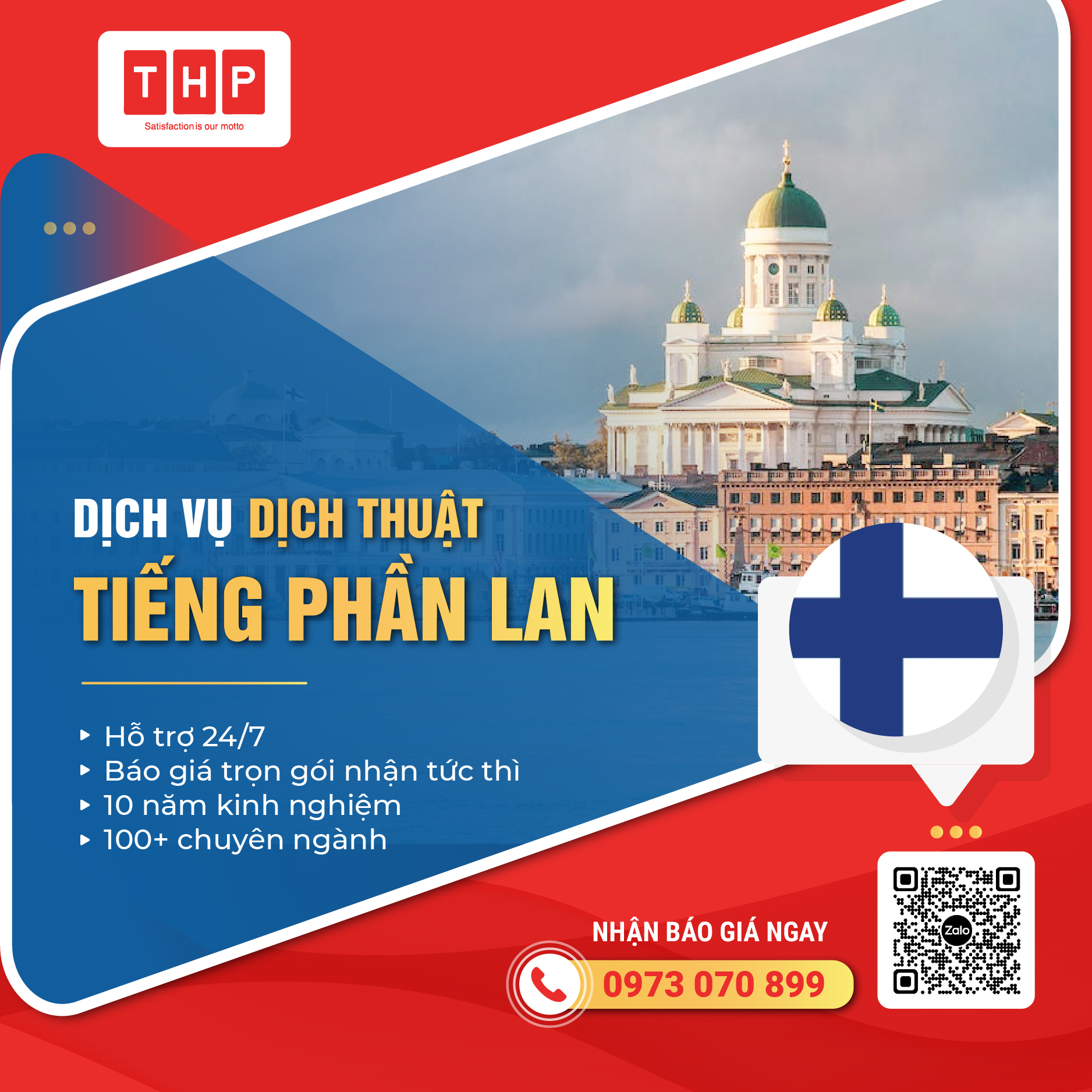 Phiên dịch tiếng Phần Lan chuyên nghiệp chất lượng nhiều chuyên ngành