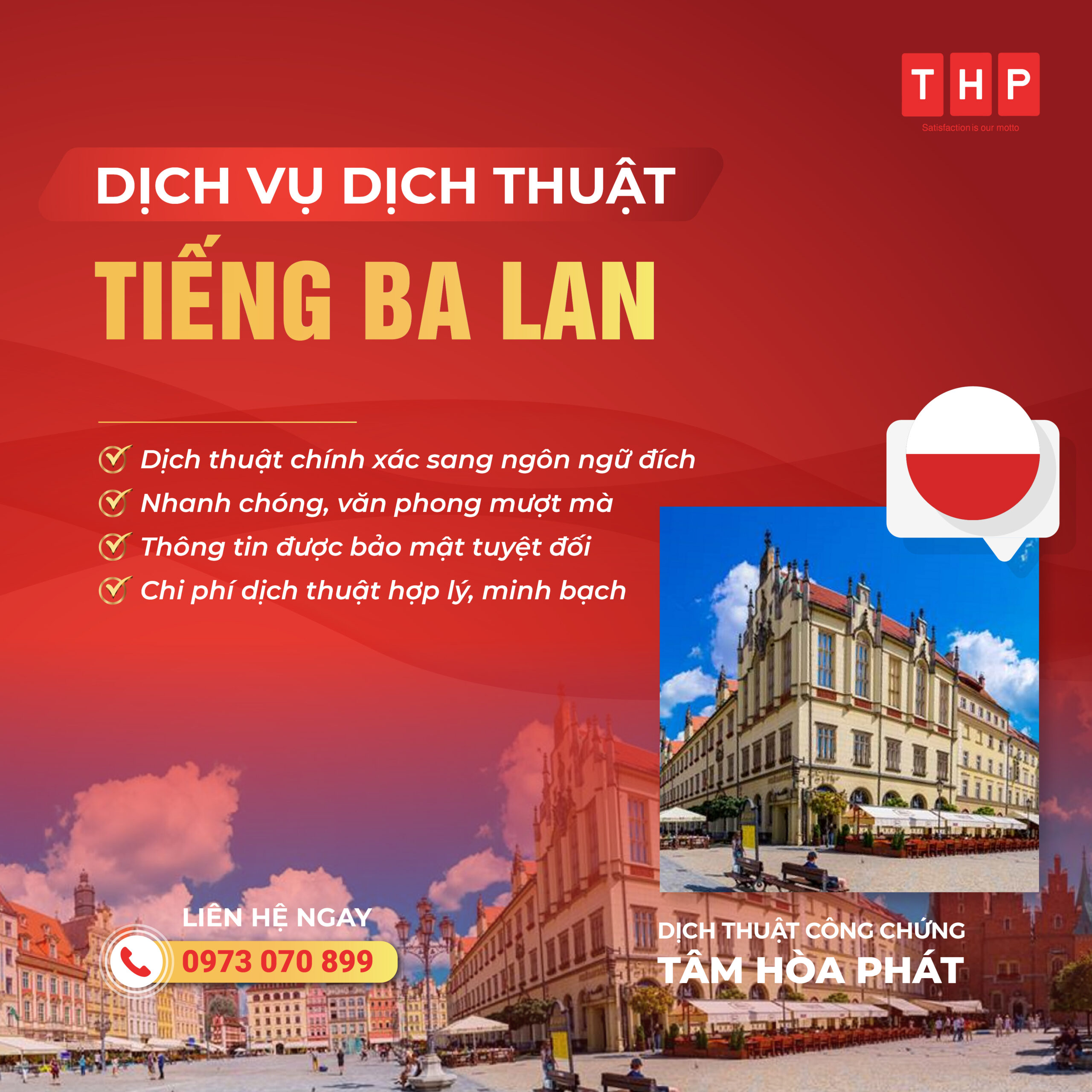 Dịch vụ dịch thuật tiếng Ba Lan chuyên nghiệp – uy tín