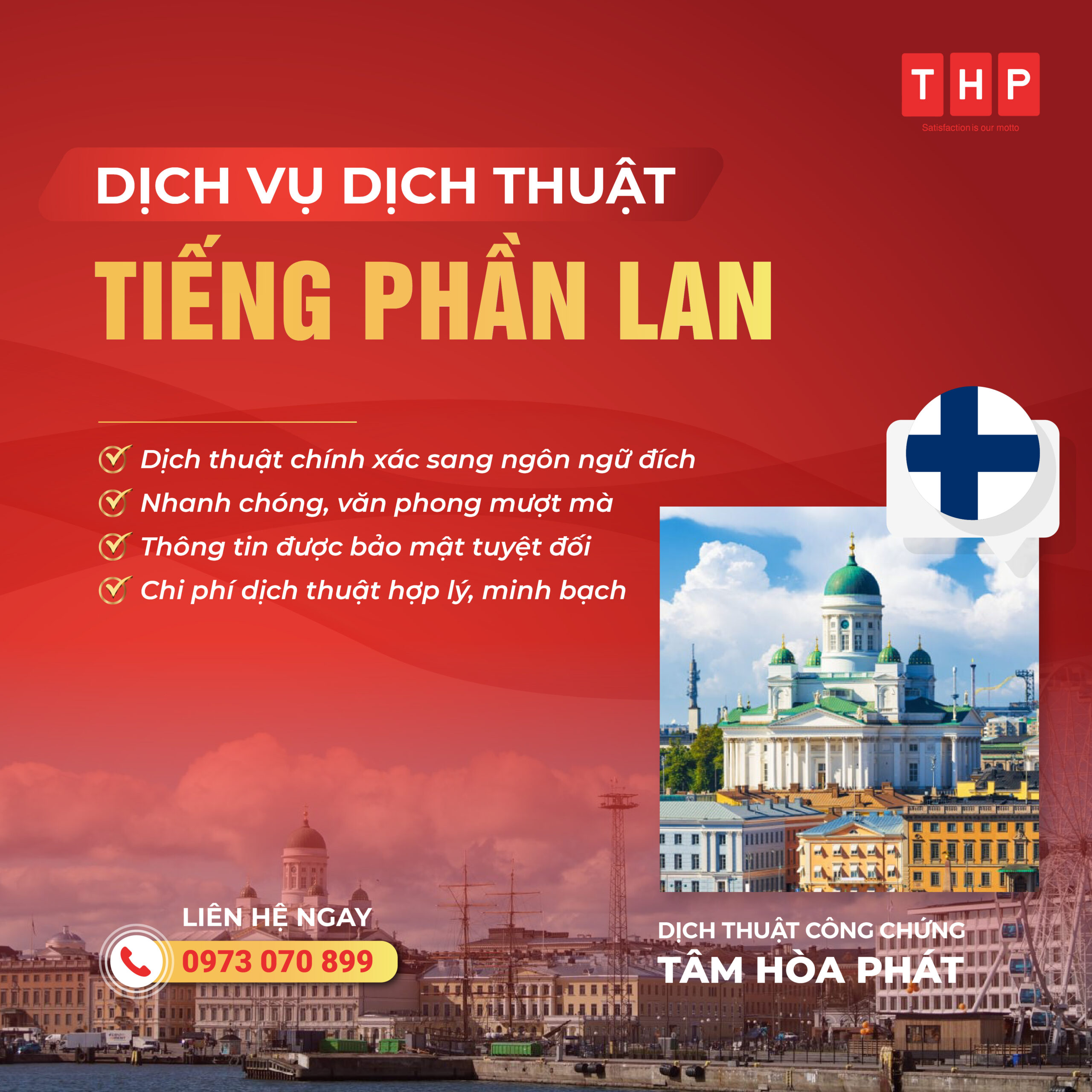 Dịch vụ dịch thuật tiếng Phần Lan chuyên nghiệp – uy tín