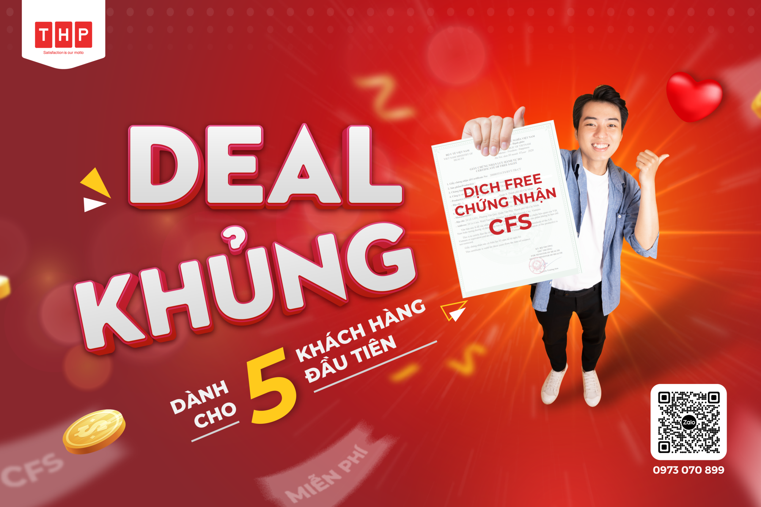 Dịch thuật miễn phí CFS – Giấy chứng nhận lưu hành tự do