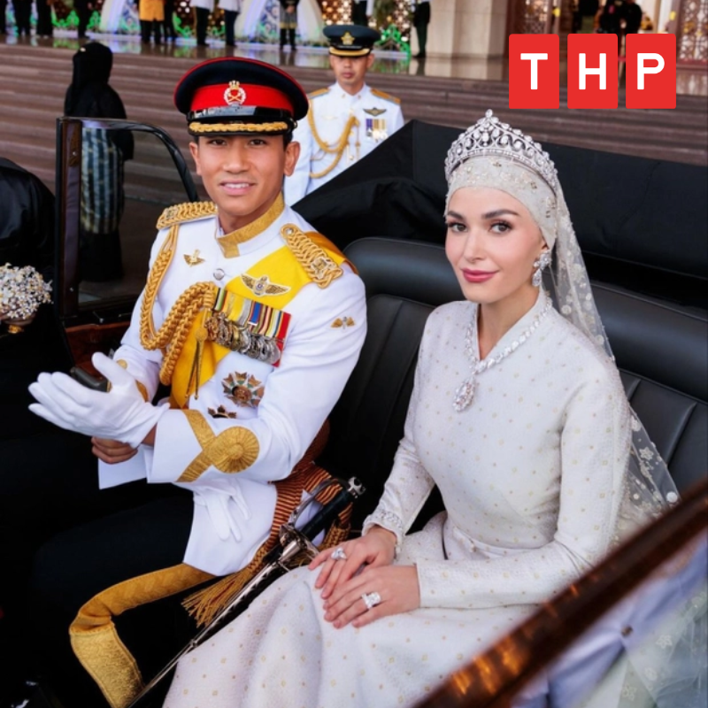 Hoàng tử tỷ đô Brunei thu hút 7 triệu người chỉ qua một ánh mắt nhìn vợ, đám cưới xa hoa tựa cổ tích lọt top tìm kiếm