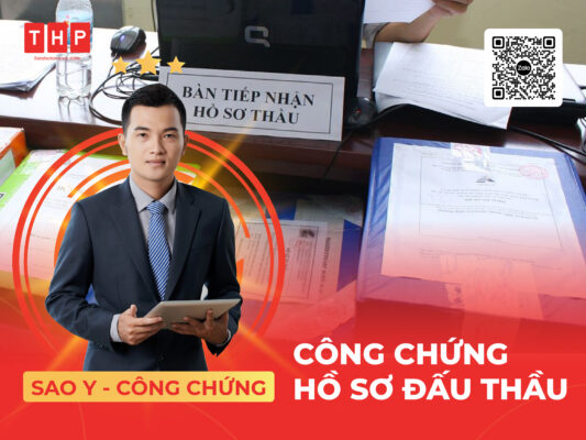 Sao y – Công chứng Hồ sơ thầu